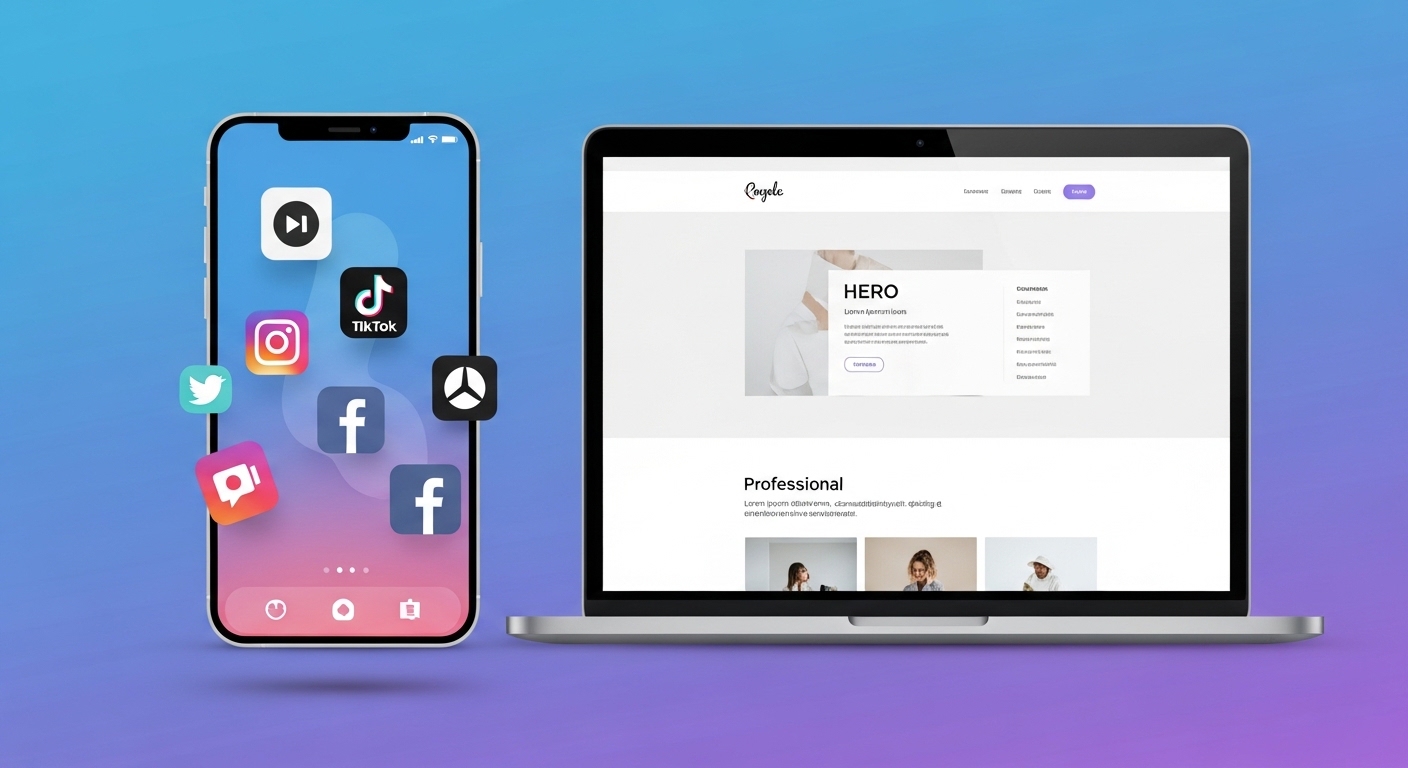 Sosyal Medya mı, Web Sitesi mi? 2026'da İşletmeniz İçin Doğru Strateji